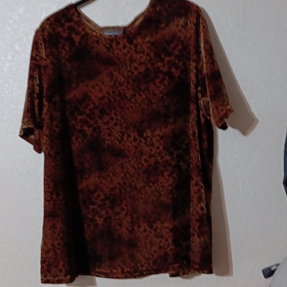Notations Animal print clothing Co. Woman's Leopard print & soft top